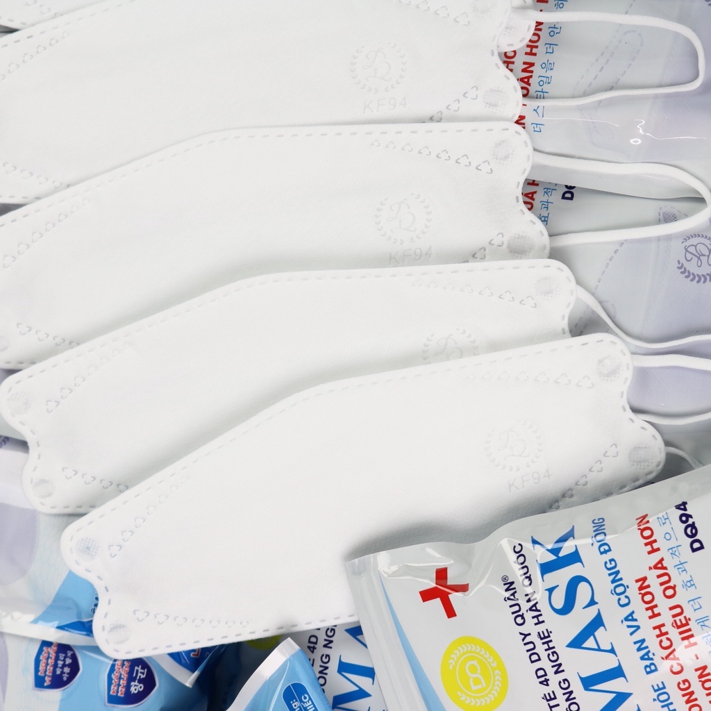 Khẩu trang y tế 4D Mask kháng khuẩn 4 lớp Hàn Quốc DQ94 | BigBuy360 - bigbuy360.vn