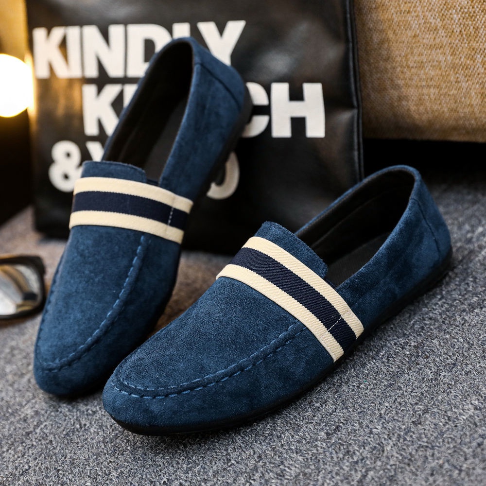 Giày Lười Nam Thoáng Khí Chống Trượt Mẫu Mới 2021