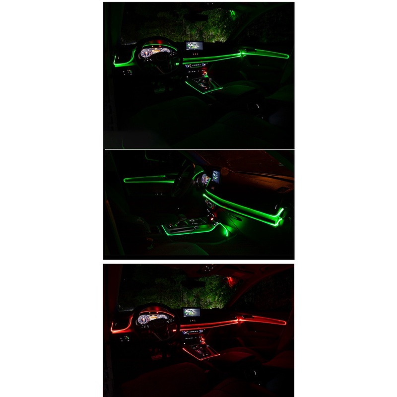 Set dây đèn LED SEAMETAL RGB điều khiển ứng dụng 2m/ 4m/ 6m dành cho trang trí xe hơi