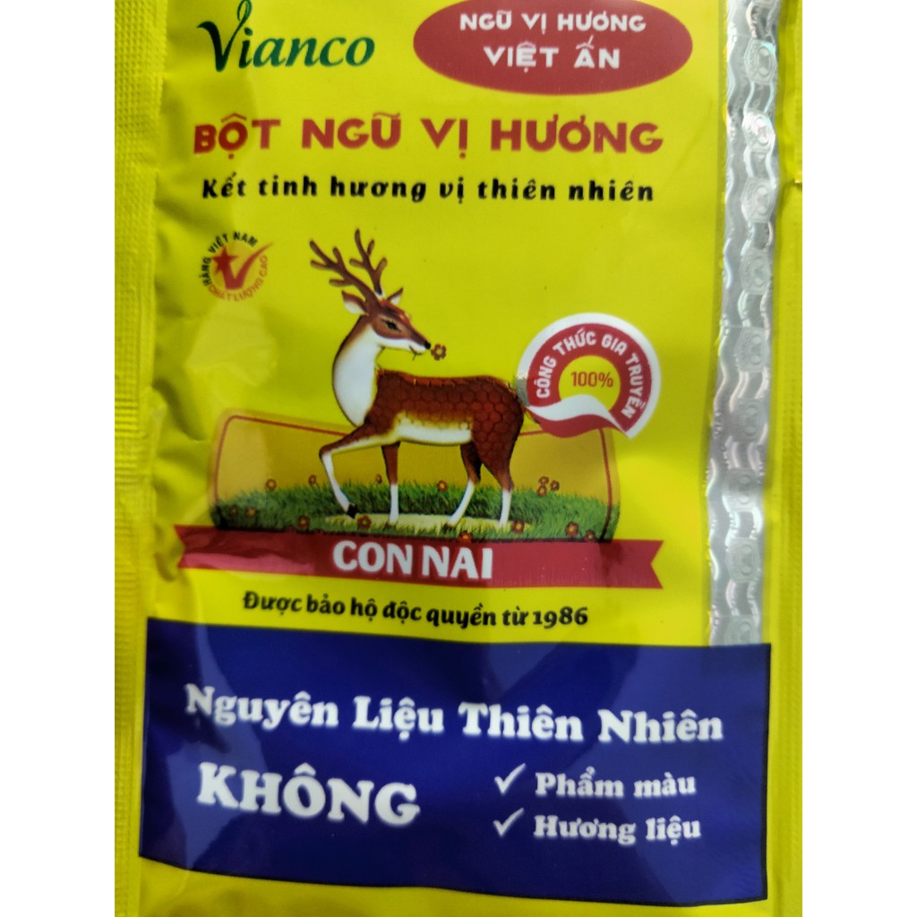 Bột ngũ vị hương Việt Ấn hiệu Vianco, gói 10g