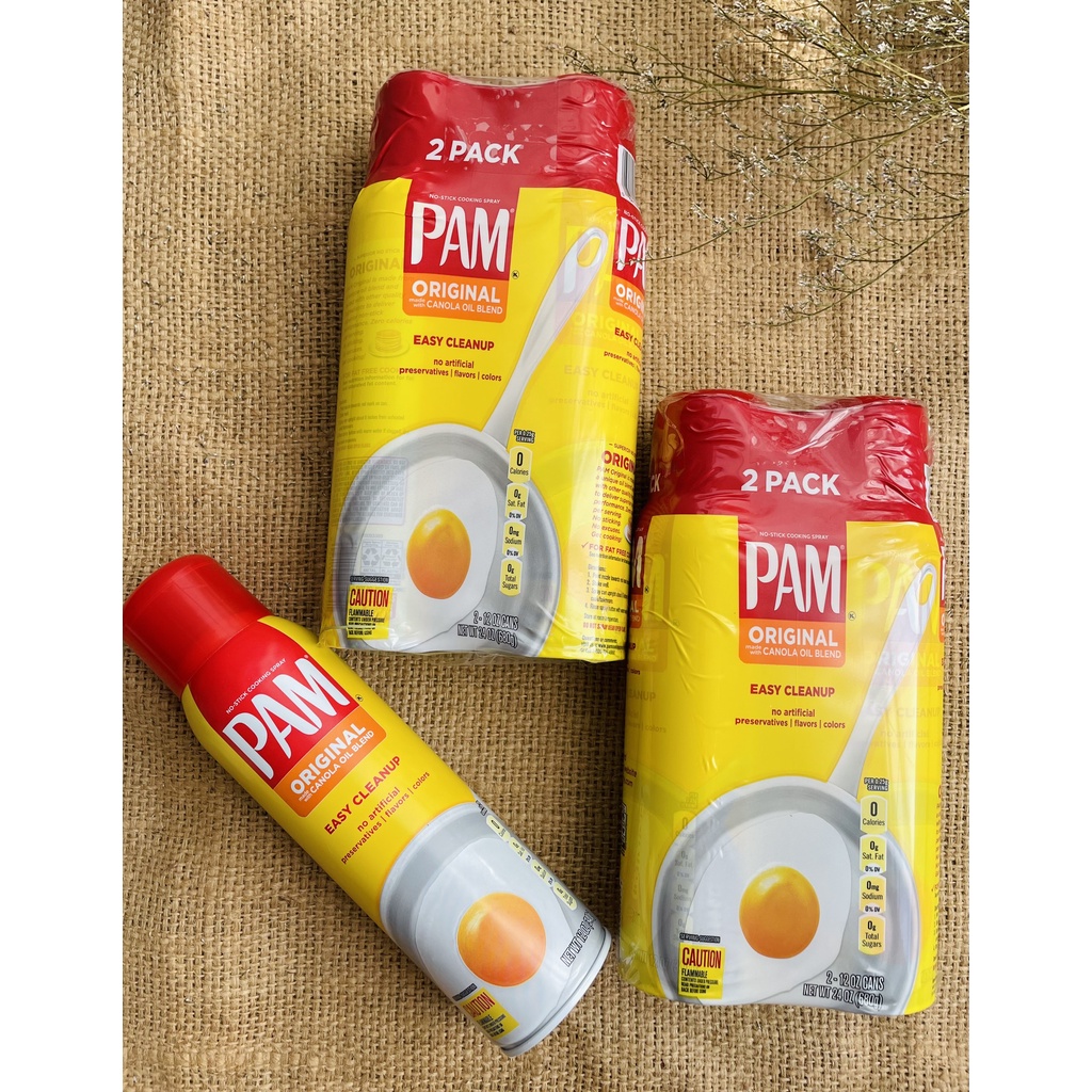 DẦU XỊT ĂN KIÊNG PAM 12 Oz