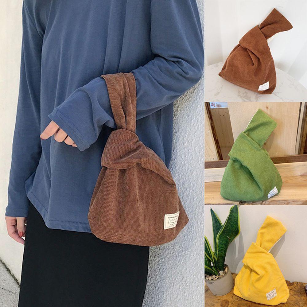 Túi Đựng Tiền Xu Đeo Cổ Tay Họa Tiết Sọc Cầu Vồng Dễ Thương