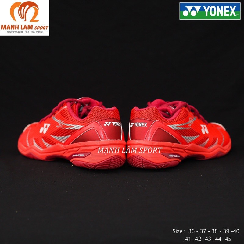 1 [Giày cao cấp] Giày cầu lông Yonex SHB56 Đỏ chính hãng, êm chân, bám sân, bảo hành 2 tháng, 1 đổi 1 trong 7 ngày 3