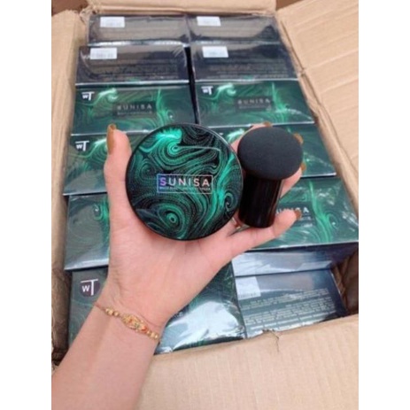 Phấn Nước Sunisa Kèm Cọ Dặm Trang Điểm Đầu Tròn Siêu Tiện Lợi | BigBuy360 - bigbuy360.vn