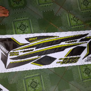 Tem rời dán xe ex 150 đặt in