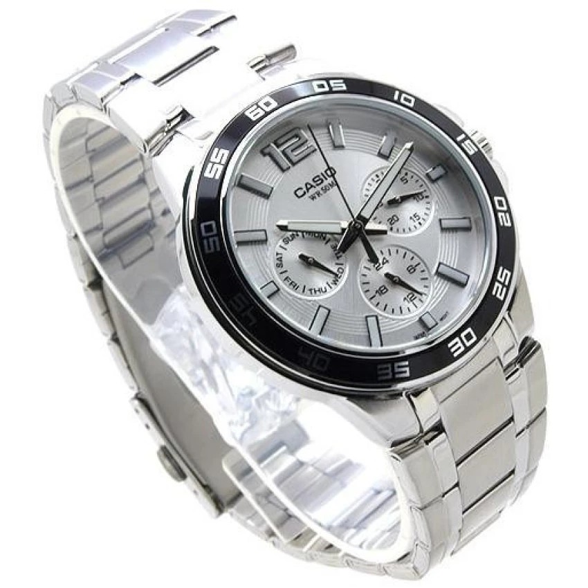 Đồng hồ nam dây kim loại Casio chính hãng Anh Khuê MTP-1300D-7A1VDF