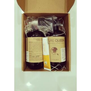 Combo dầu gội dầu xả thảo dược Nature Queen 480ml