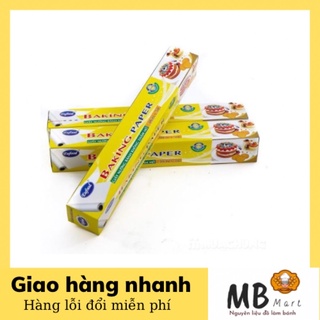 Giấy nến, giấy sáp cuộn nướng bánh hiệu Eufood cuộn 30cmx5m