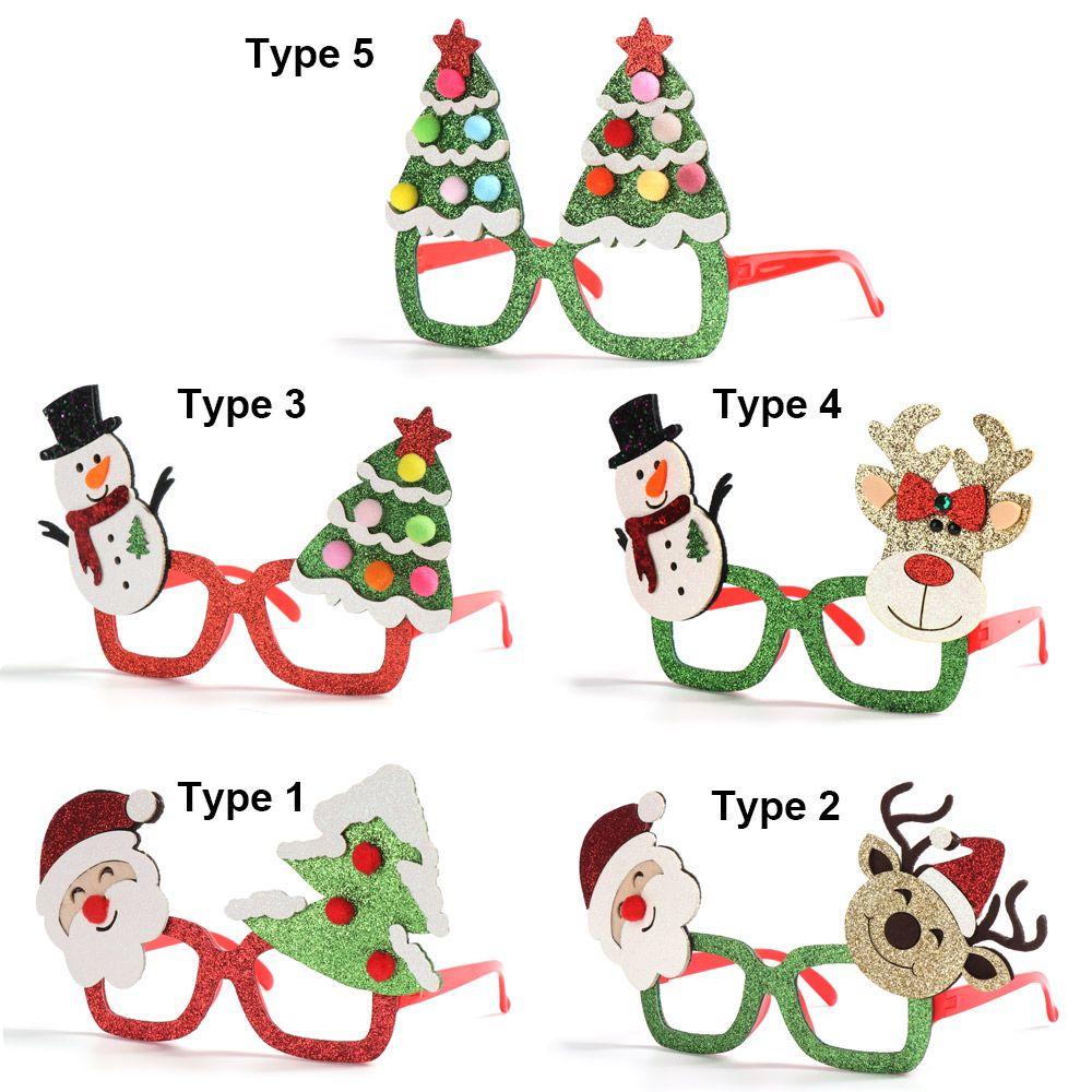 Gọng Kính Hình Ông Già Noel Dễ Thương, KENT1