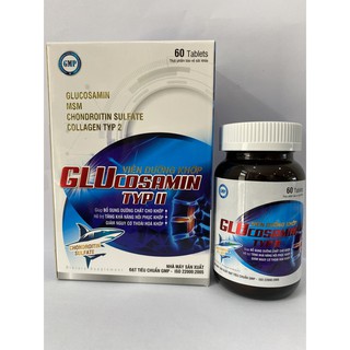 (CHÍNH HÃNG) VIÊN DƯỠNG KHỚP GLUCOSAMIN TYP II HỘP 60 VIÊN