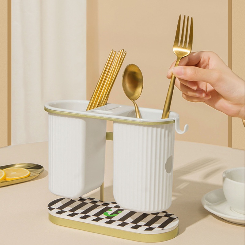 Giá Đỡ Đũa Muỗng Bằng Nhựa Tiện Dụng Và Bền