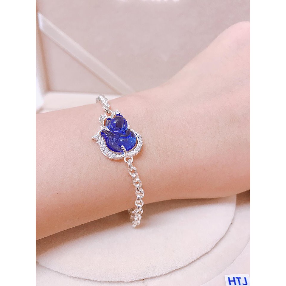 lắc tay hồ ly bạc