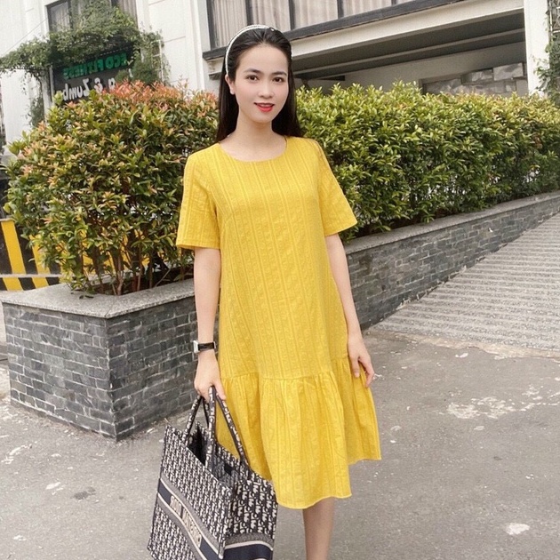 Đầm Suông O.N.N Đuôi Cá - Hàng xuất dư 100%
