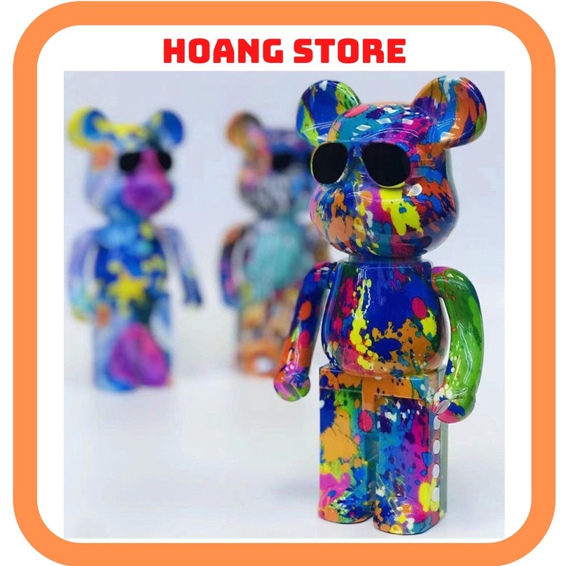 Loa Bluetooth B5+ Hình Gấu Bearbrick Kaws 2022, Âm Thanh Sống Động, Nghe Nhạc Cực Hay