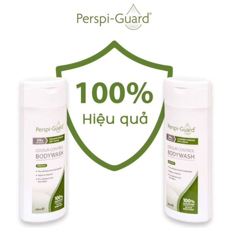 Sữa Tắm Ngăn Mồ Hôi, Khử Mùi Cơ Thể Perspi-Guard Odour Control Body Wash Original 200ml