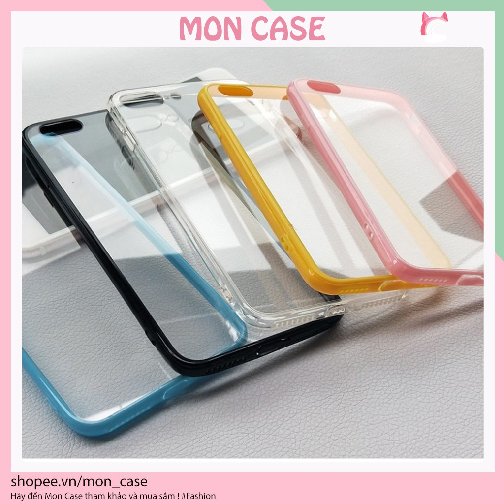 ốp lưng iphone - case iphone trơn 6 màu 5/5s/6/6plus/6s/6splus/7/7plus/8/8plus/x/xs/11/12/pro/max/plus/promax/Mon