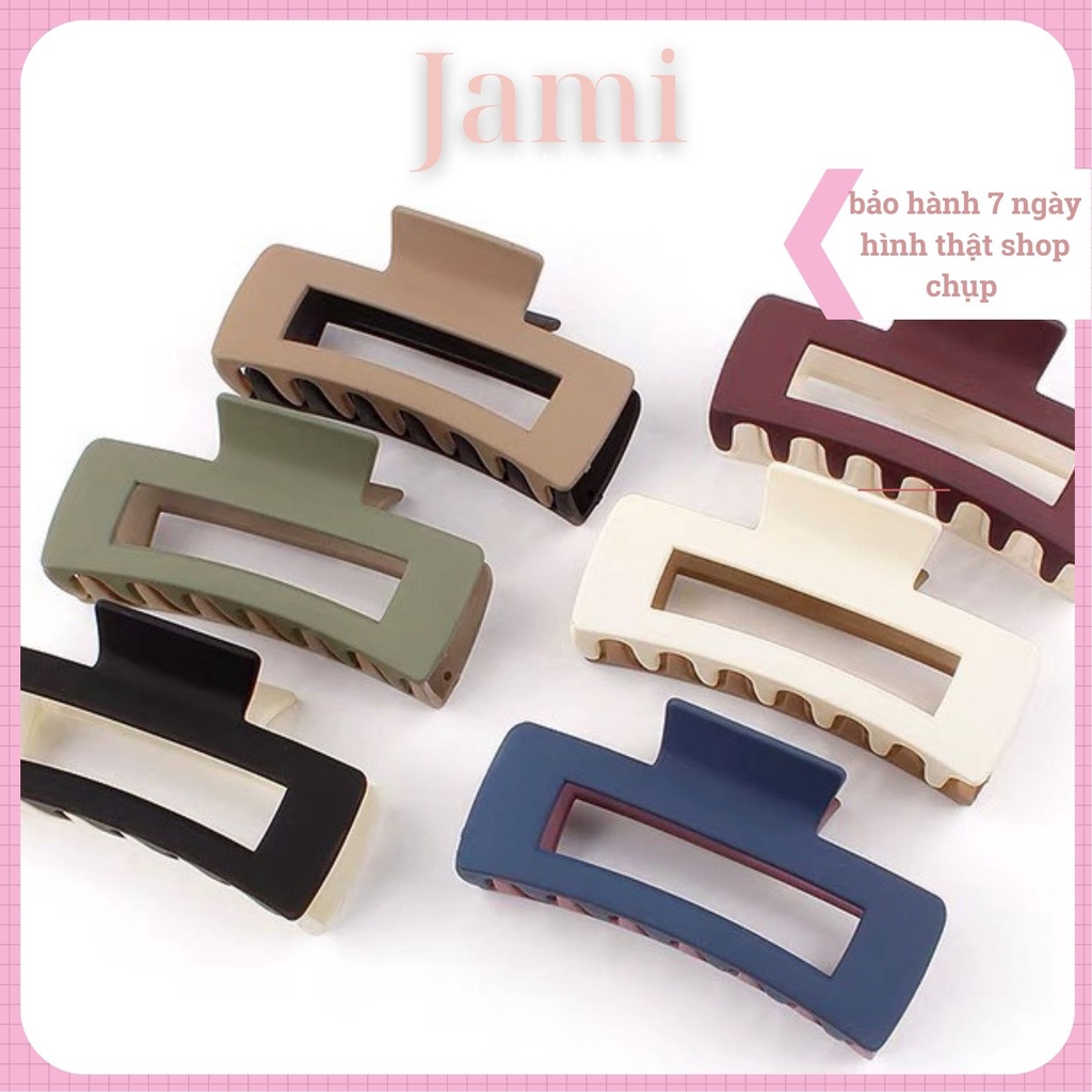 KẸP CÀNG CUA HÀN QUỐC, KẸP TÓC NỮ, KẸP CÀNG TRƠN 2 MẶT BẢN TO- JAMI PKT_KEPCC_0056