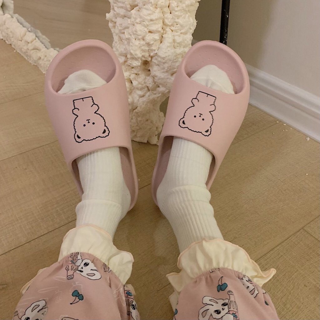 dép bánh mỳ hình gấu cute 006