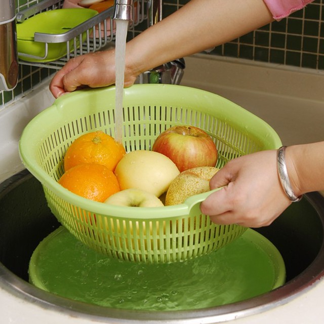 Kết quả hình ảnh cho Rổ nhựa 5.3L màu xanh