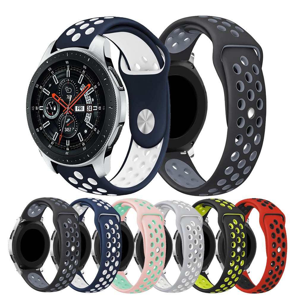 Dây đeo silicon 22mm cho đồng hồ Samsung Galaxy Watch 46mm/Gear S3/Amazfit Stratos 2/2S