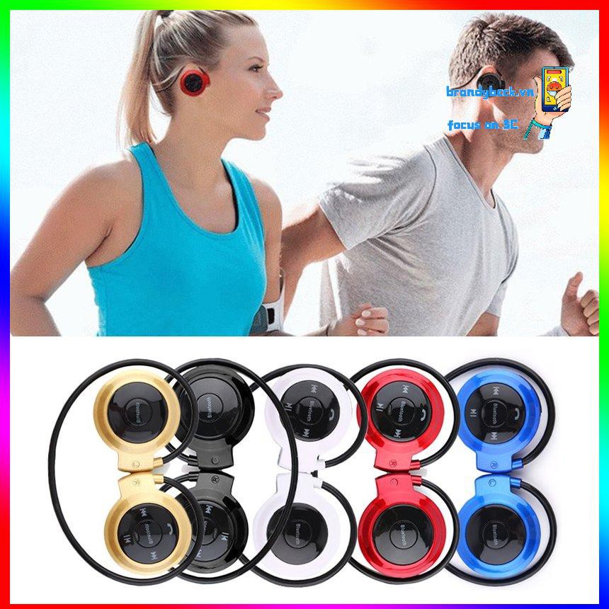 [BK]Mini Sport Wireless Handsfree Stereo Headphone For MP3 Player