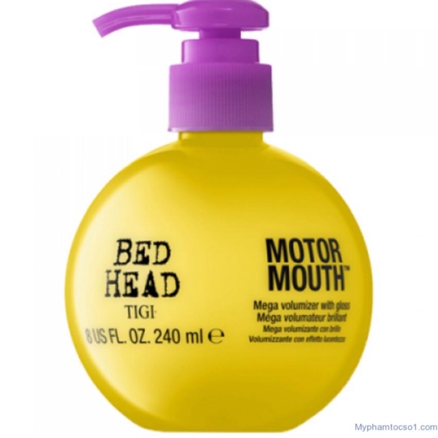 Kem tạo phồng - tăng bóng Tigi Bed Head Motor Mouth (240ml)