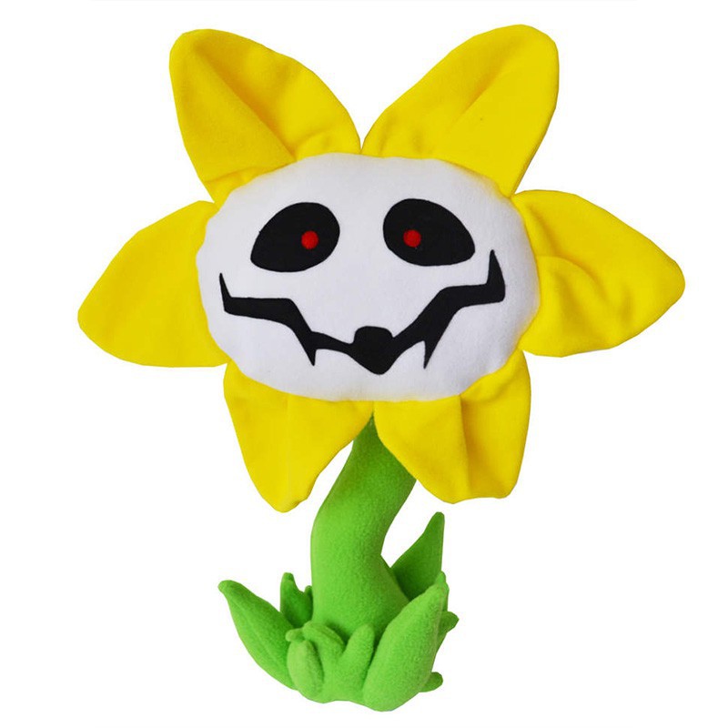 Búp bê nhồi bông đồ chơi Undertale Sans Sunflower Chara Asriel Lancer dễ thương làm quà tặng cho bé