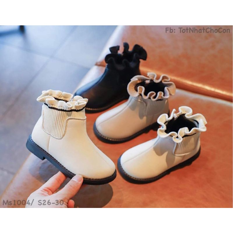 Boot cổ chun bé gái
