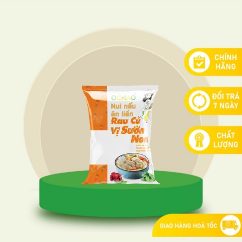 Nui nấu ăn liền OCHAO rau củ vị sườn non | BigBuy360 - bigbuy360.vn