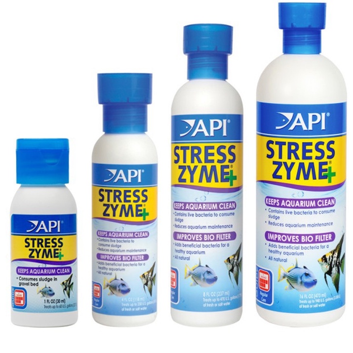 Api Stress Zyme 473ml - Vi Sinh Sống Hỗn Hợp Cho Bể Cá