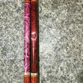 6 cây pháo phụt cánh hoa hồng (tim) 80cm