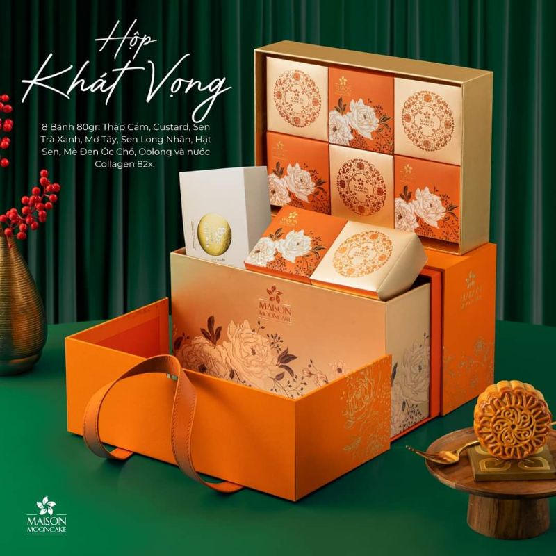 Bộ sưu tập Bánh trung thu cao cấp Maison