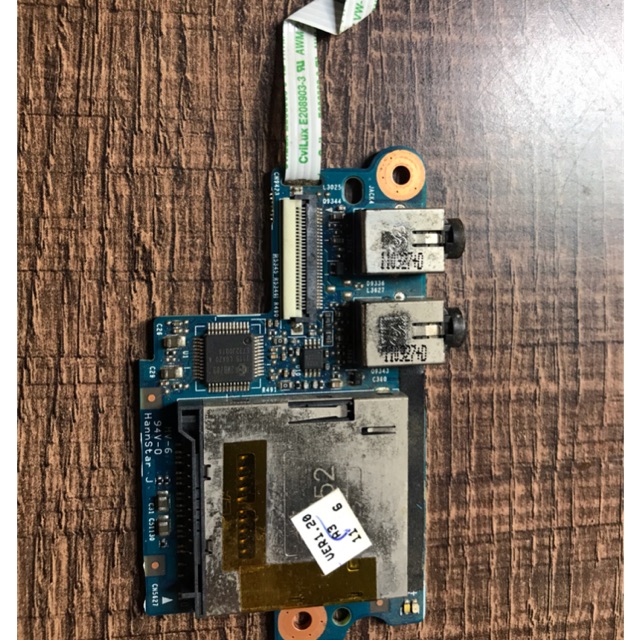 Board jack âm thanh và thẻ nhớ laptop HP Probook 4530s