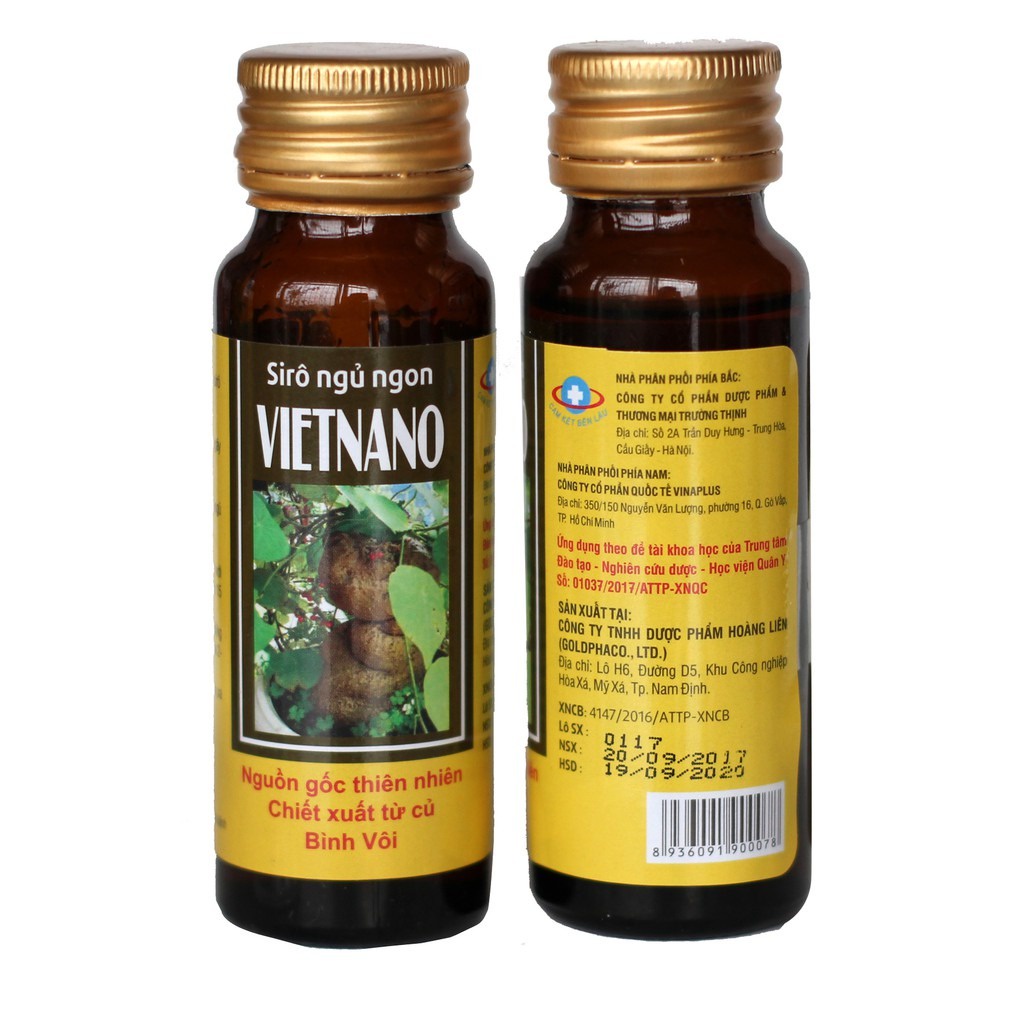 SIRO NGỦ NGON VIETNANO 50ml