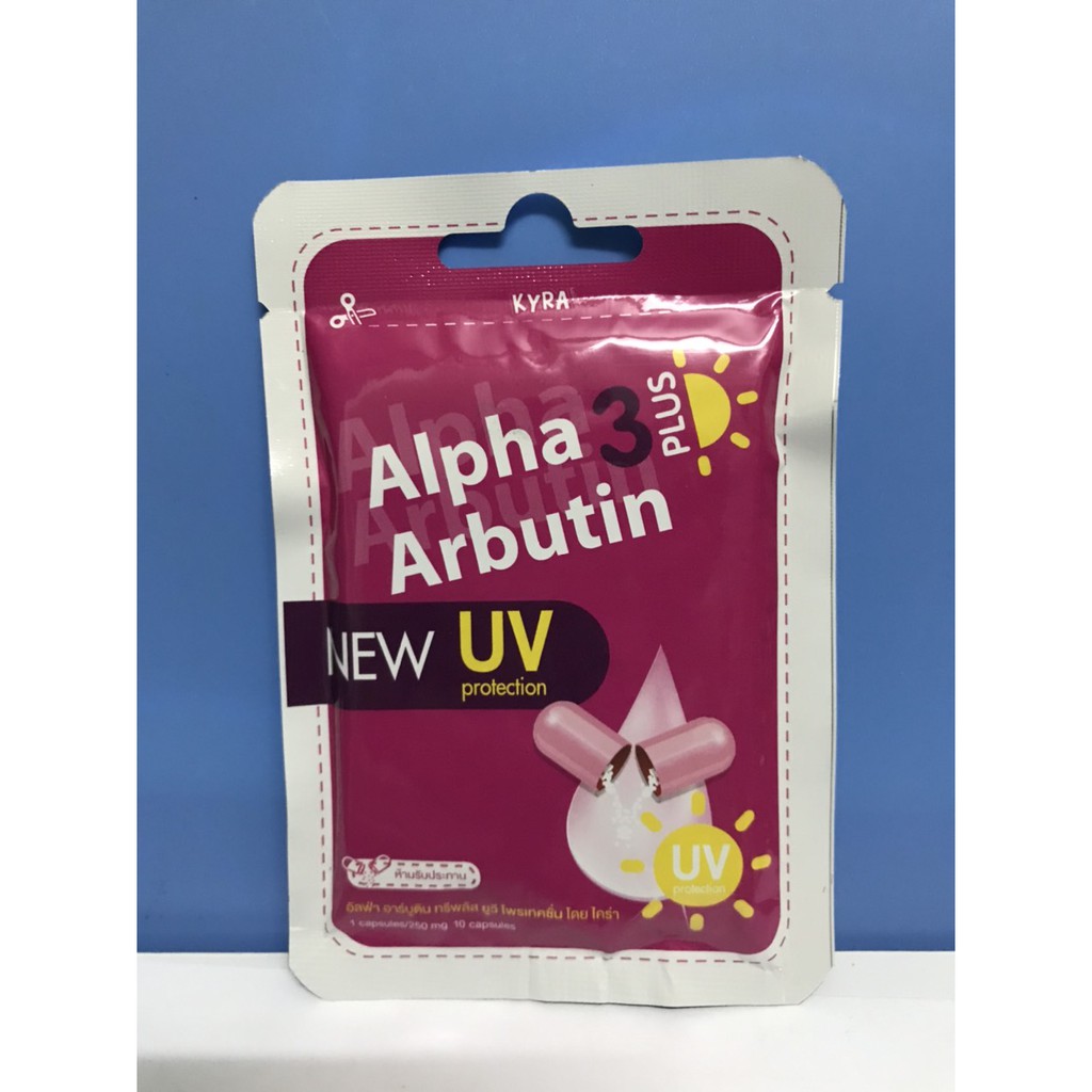 Bột làm Trắng &amp; Chống Nắng ALPHA ARBUTIN 3 Plus