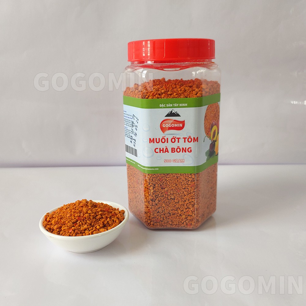 Muối Ớt Tôm Chà Bông - Loại Cao Cấp - GoGoMin