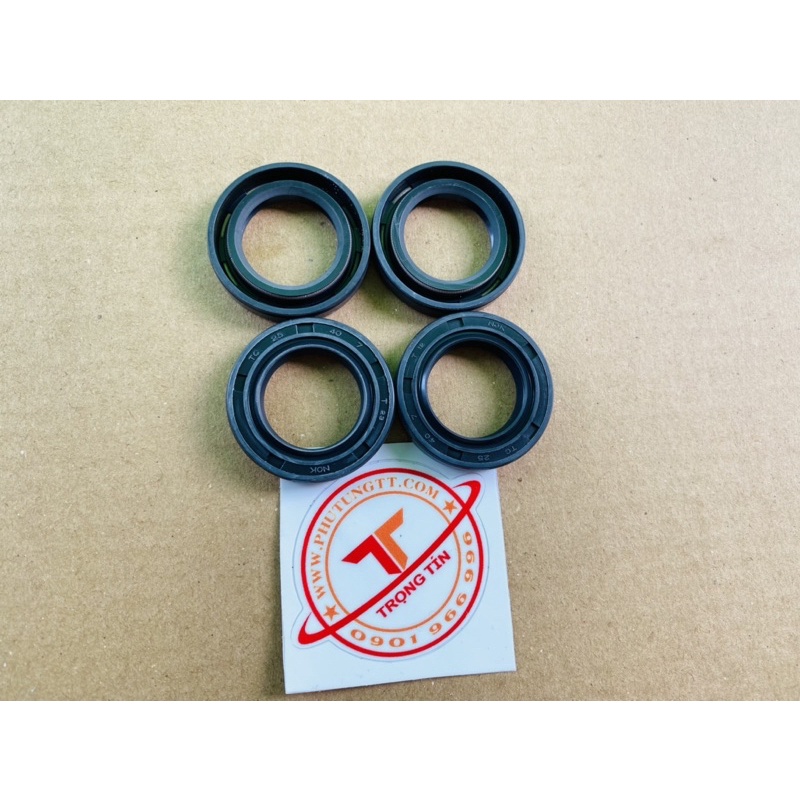 Bộ 4 Phốt bánh raider satria Fi