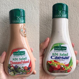 Sốt Salad Caesar Golden Farm (250ml)