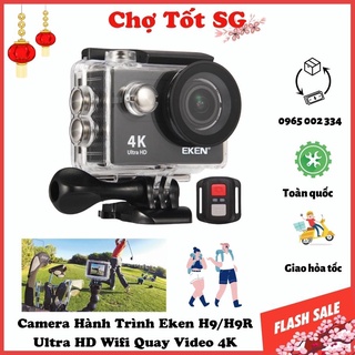 Mua Camera Hành Trình Eken H9/H9R Ultra HD Wifi Quay Video 4K - Lắp Đặt Trên Ô Tô Xe Máy  Bảo Hành 1 Đổi 1 