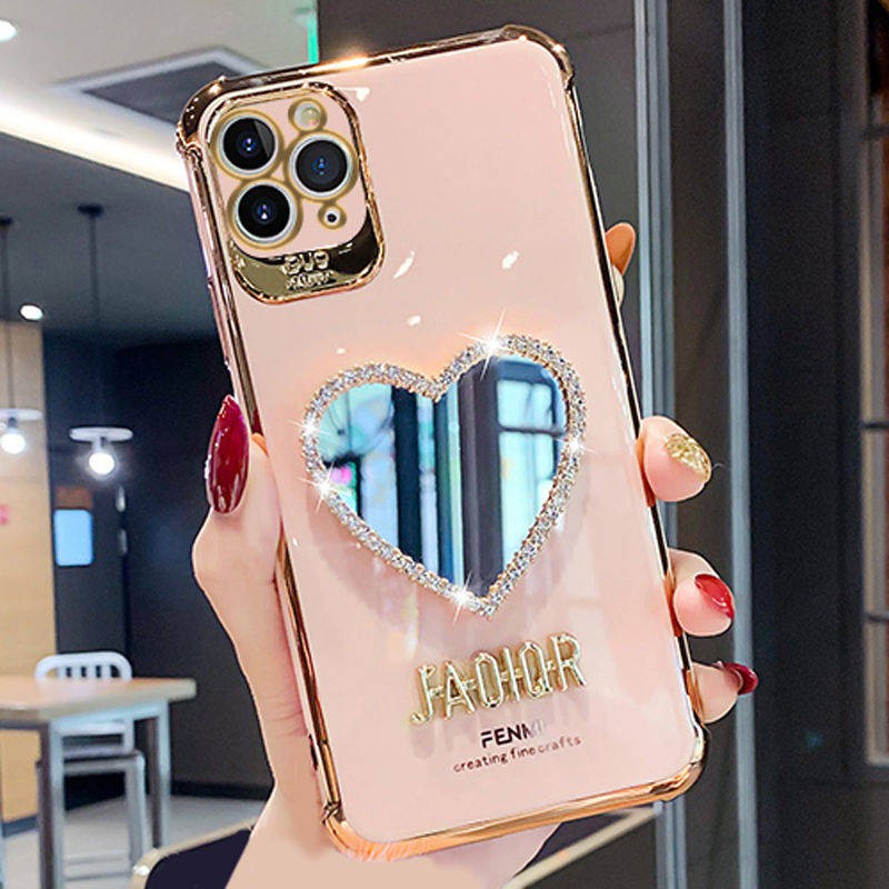 Ốp Lưng Điện Thoại Mặt Gương Thời Trang Dành Cho Apple 12 Iphone11 12pro