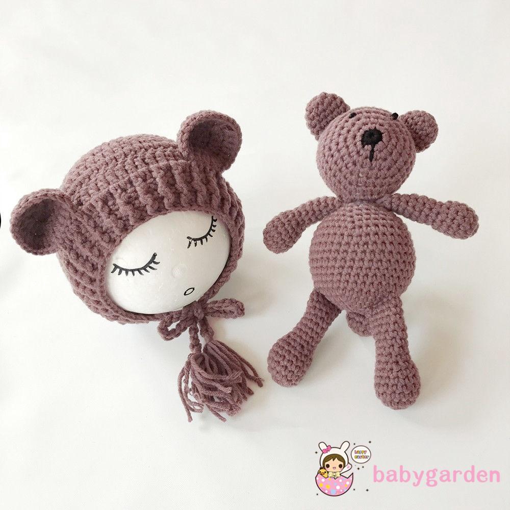 Set Mũ Len Và Quần Dài Cho Bé Chụp Ảnh