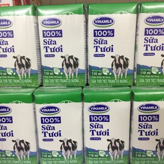 100% sữa tươi 110ml