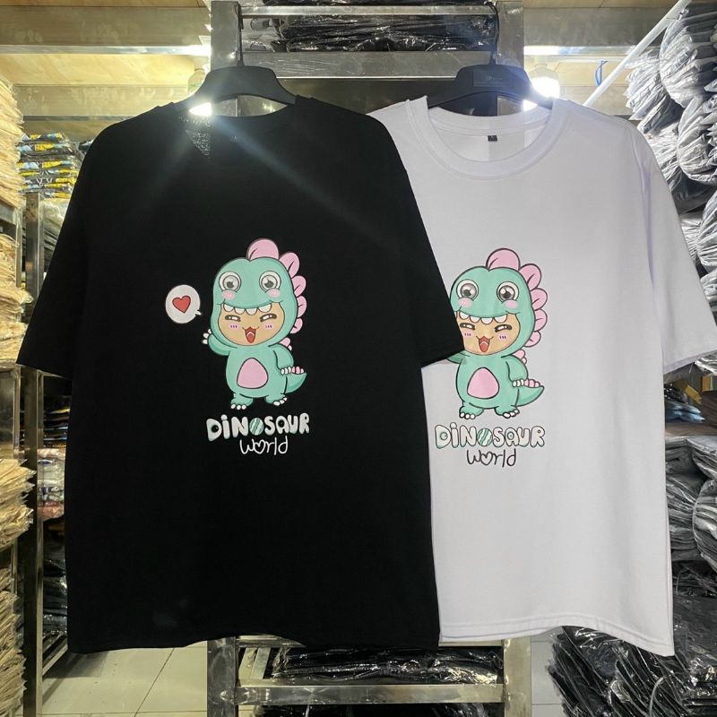 XPstore Set Bộ Khủng Long Nam Nữ Form rộng unisex (Ảnh thật)