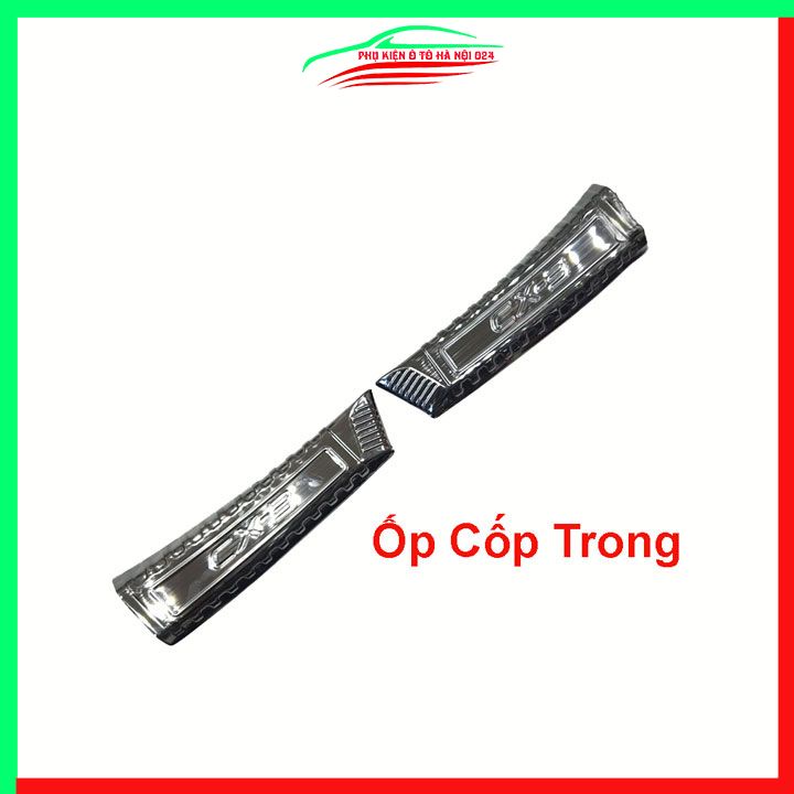 Ốp chống trầy cốp Mazda CX3 2021-2022 vân titan