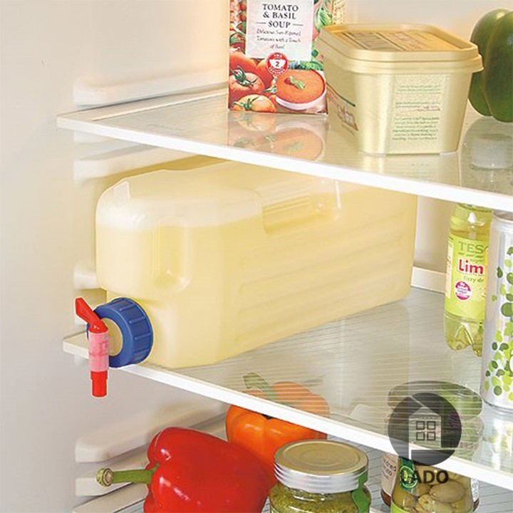 Bình đựng nước tủ lạnh 3L có van vặn - nhưa Tashuan cao cấp
