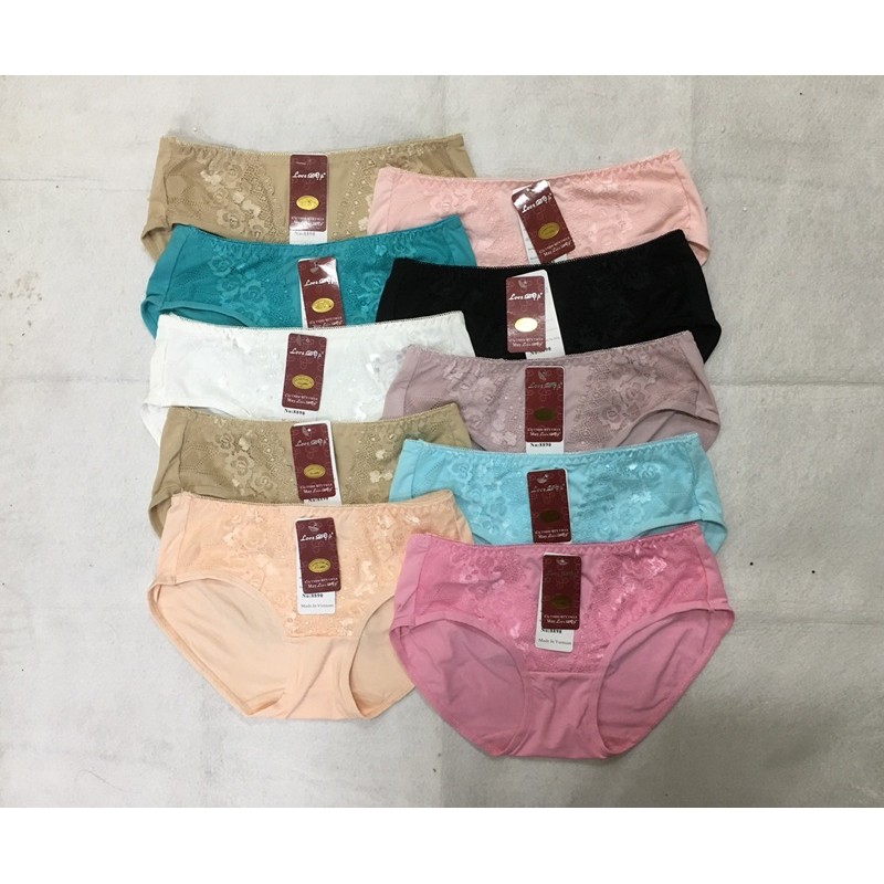 10 Quần lót nữ (8890) Hiệu LOVE ĐẸP.