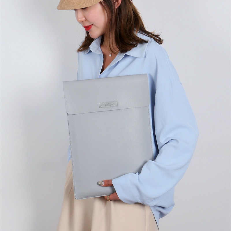 Túi chống sốc Laptop, Macbook Da thời trang siêu mỏng 2022