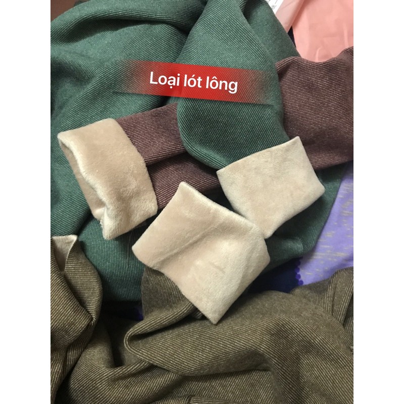 Áo giữ nhiệt lót lông Mutie