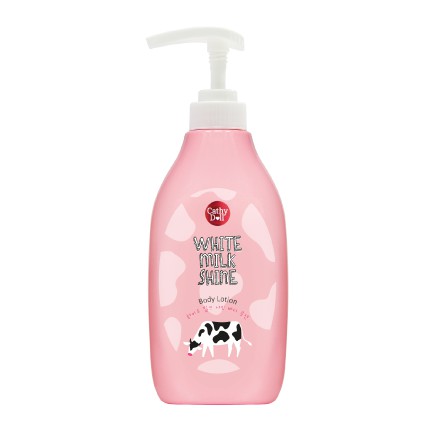 Sữa dưỡng thể sữa bò Cathy Doll White Milk Shine Body Lotion 450ml làm trắng, săn chắc da