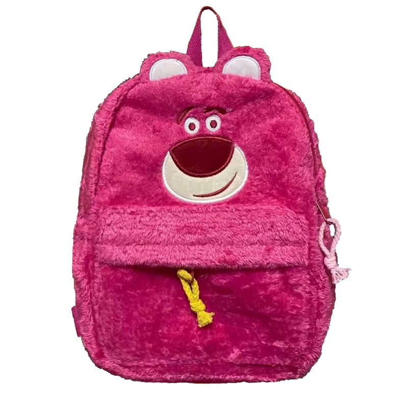 Dễ thương Sulli túi văn thư Vinnie gấu ba mắt, sóc chuột, ba lô nhồi bông phim hoạt hình hai vai túi